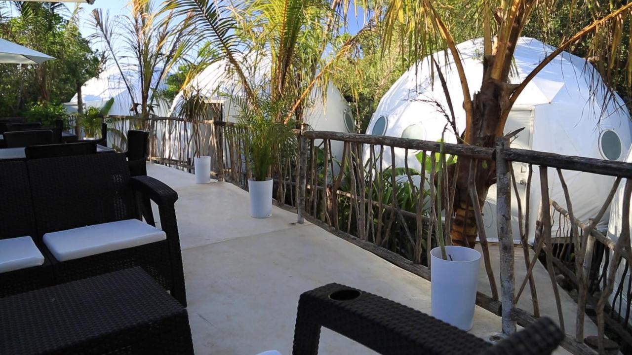 Glamping Tulum With Private Mini Pool Otel Dış mekan fotoğraf