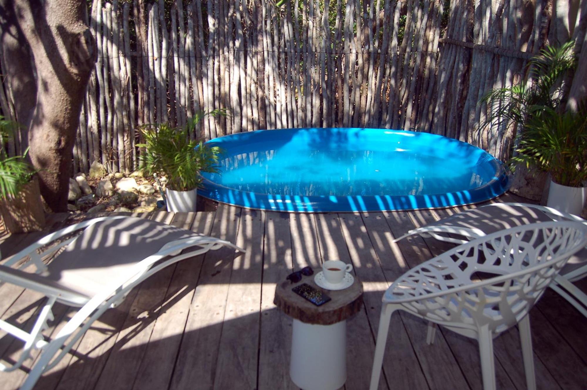Glamping Tulum With Private Mini Pool Otel Dış mekan fotoğraf