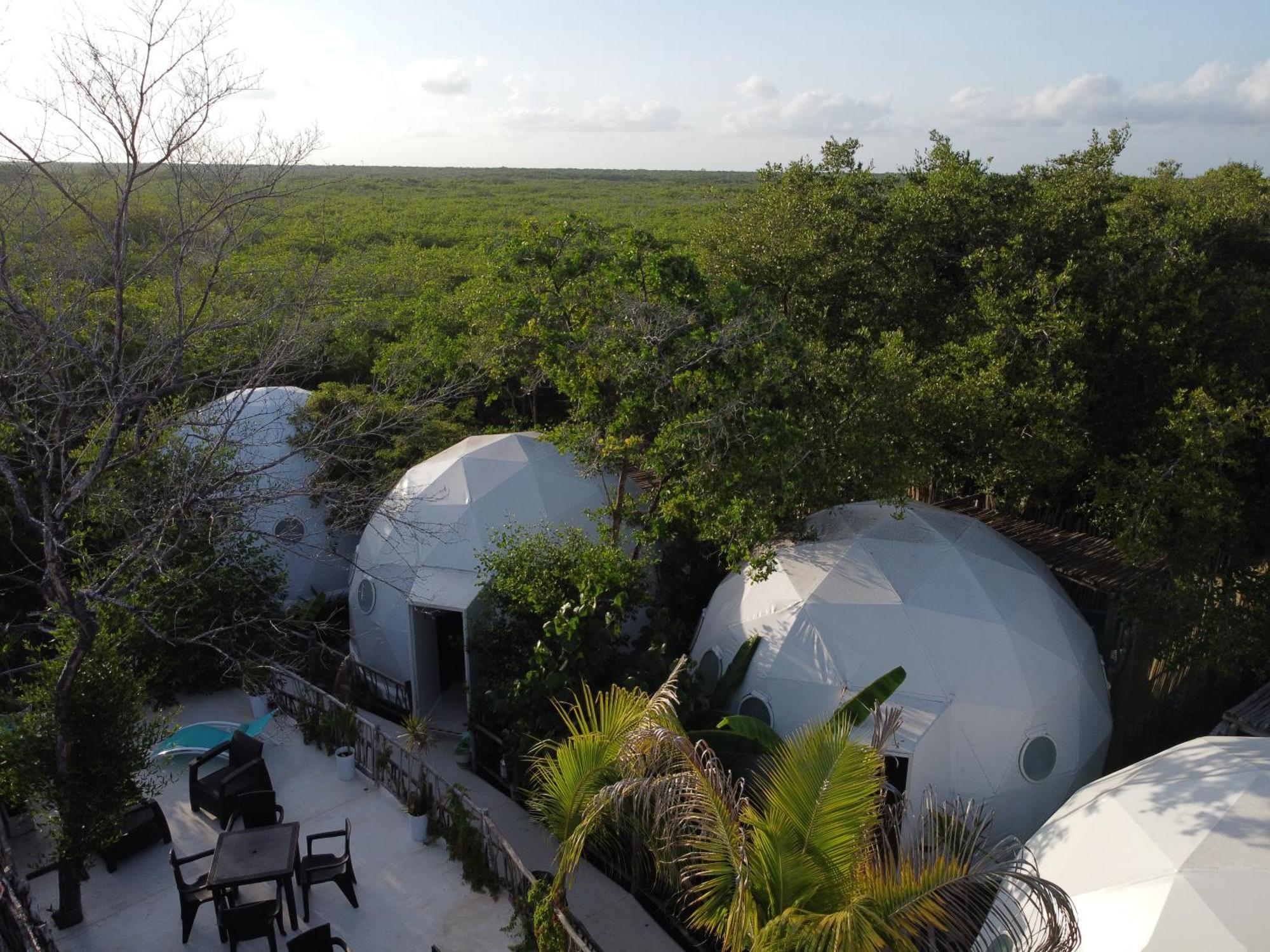Glamping Tulum With Private Mini Pool Otel Dış mekan fotoğraf